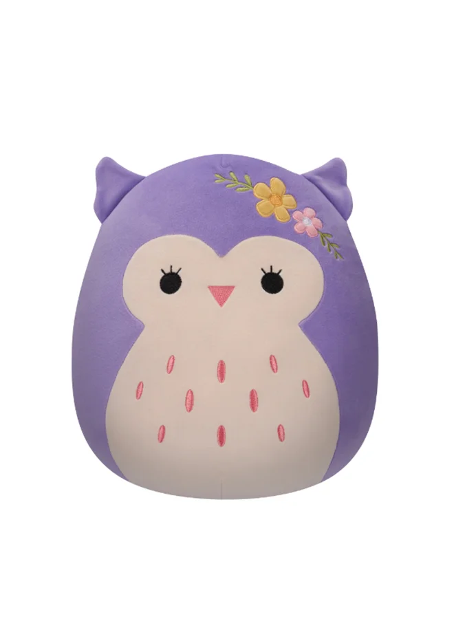 Premium Purple Owl Plush Toy Soft Stuffed Animal Huggable Pillow for Kids (Multicolor, 30 cm) hnnjq