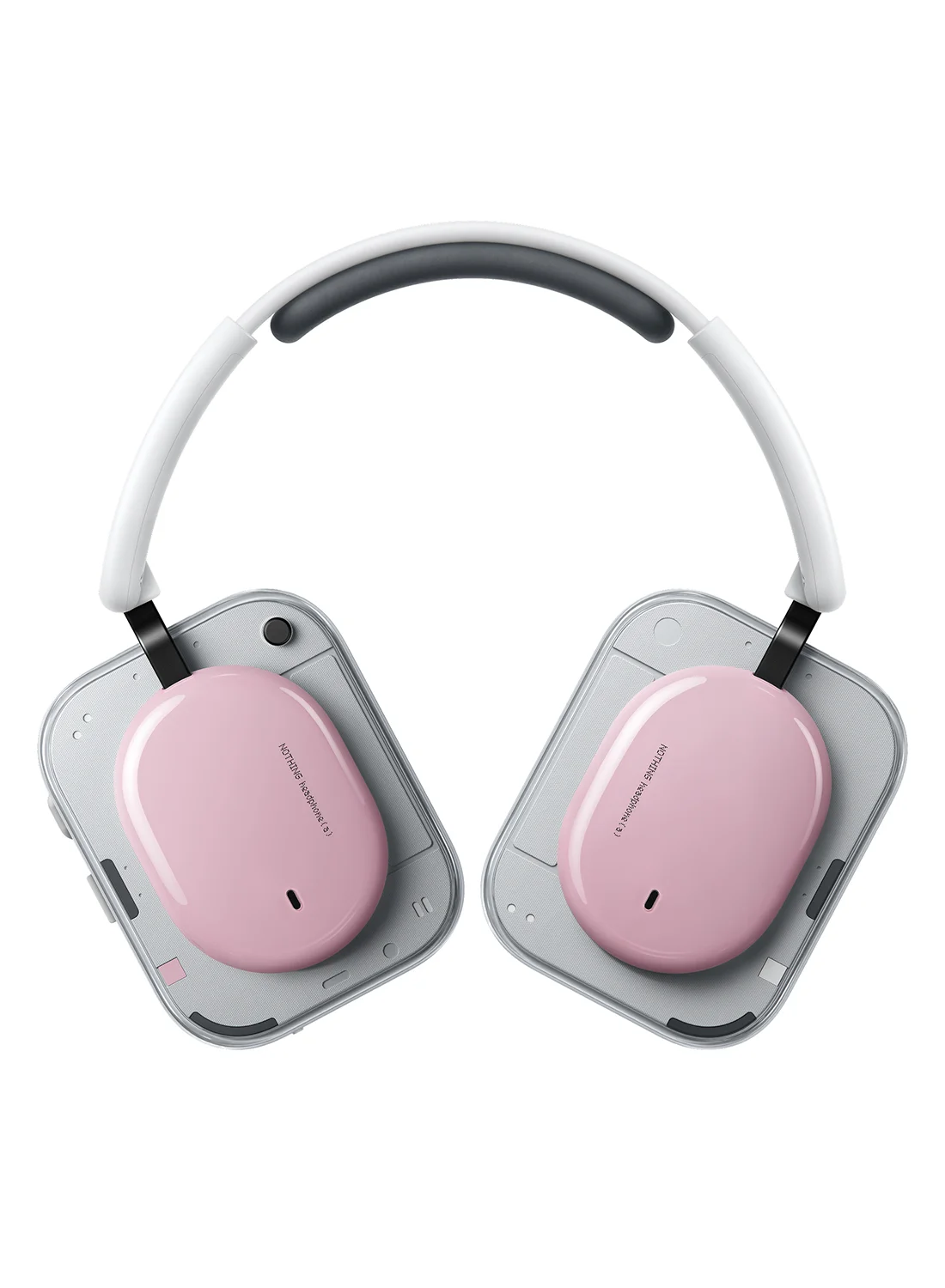 Premium Wireless Over-Ear Headphones with Active Noise Cancelling and Hi-Res Audio (Pink) b7dte