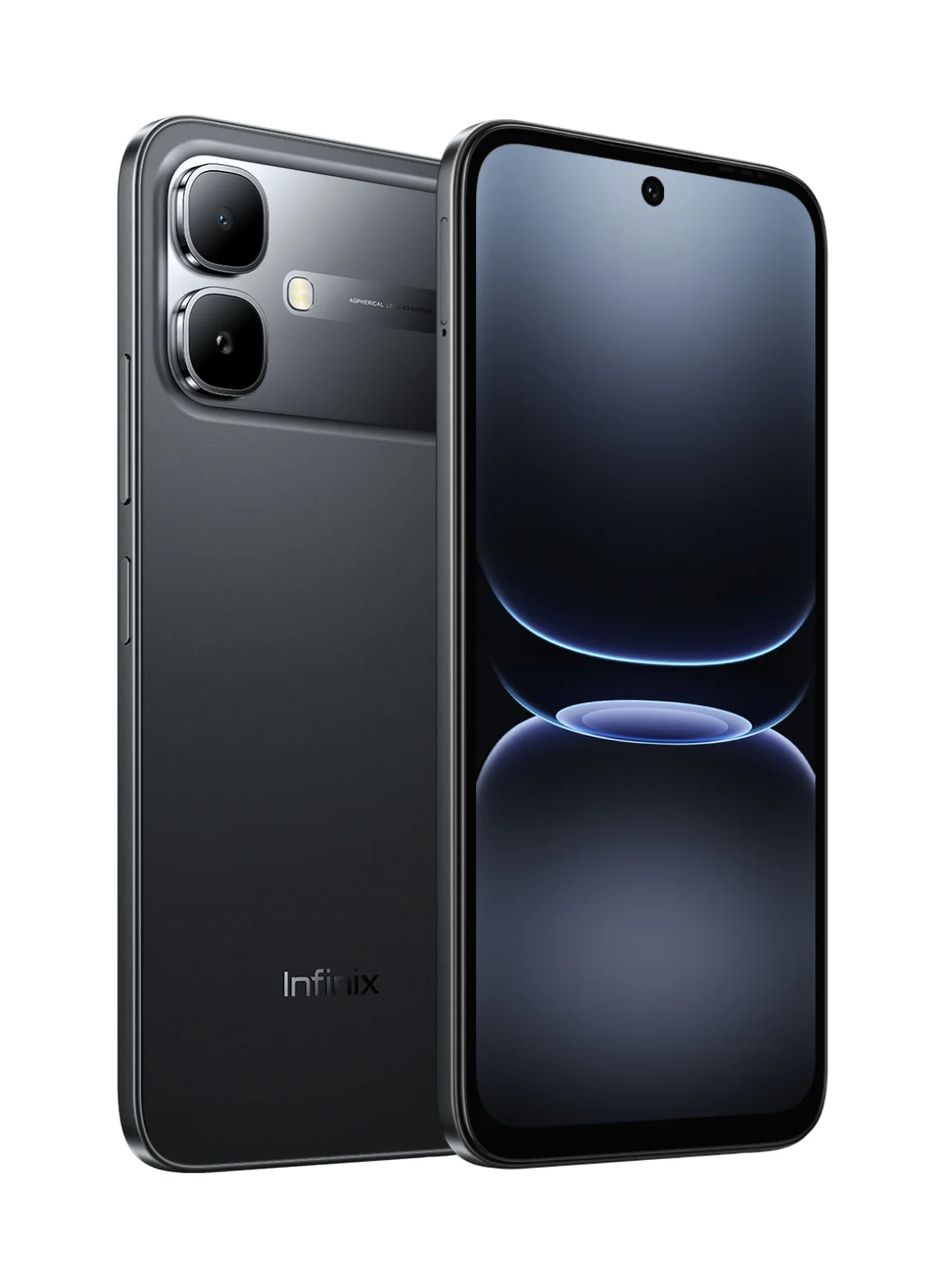 Infinix Smart 20 X6840B Smartphone 128GB Storage 4GB RAM 4G LTE 6.78-inch HD+ Display (Shadow Black, 128GB) 6cv1p