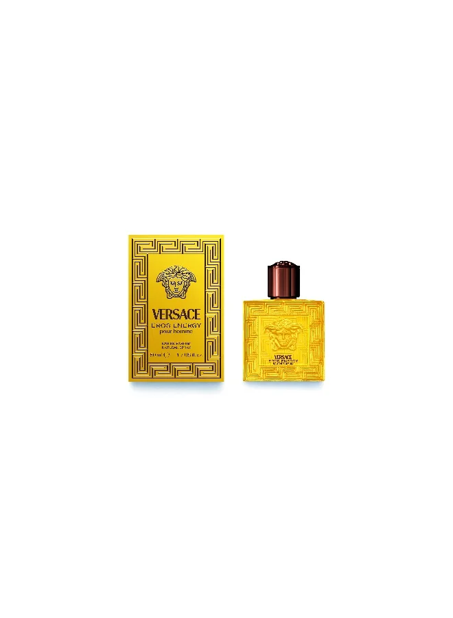 Eros Energy Pour Homme Eau de Parfum Premium Fragrance for Men (50 mL) tvtwb
