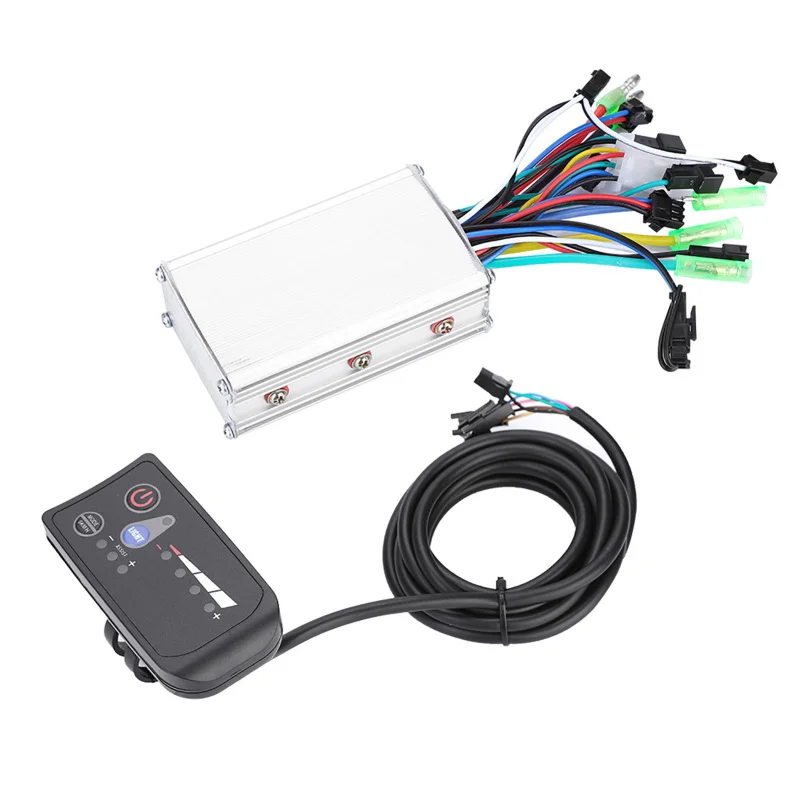 Premium Electric Bike Controller with Waterproof LED Display - Silent Brushless Motor Control Unit for E-Bikes and Scooters (Universal Fit) yc1ey