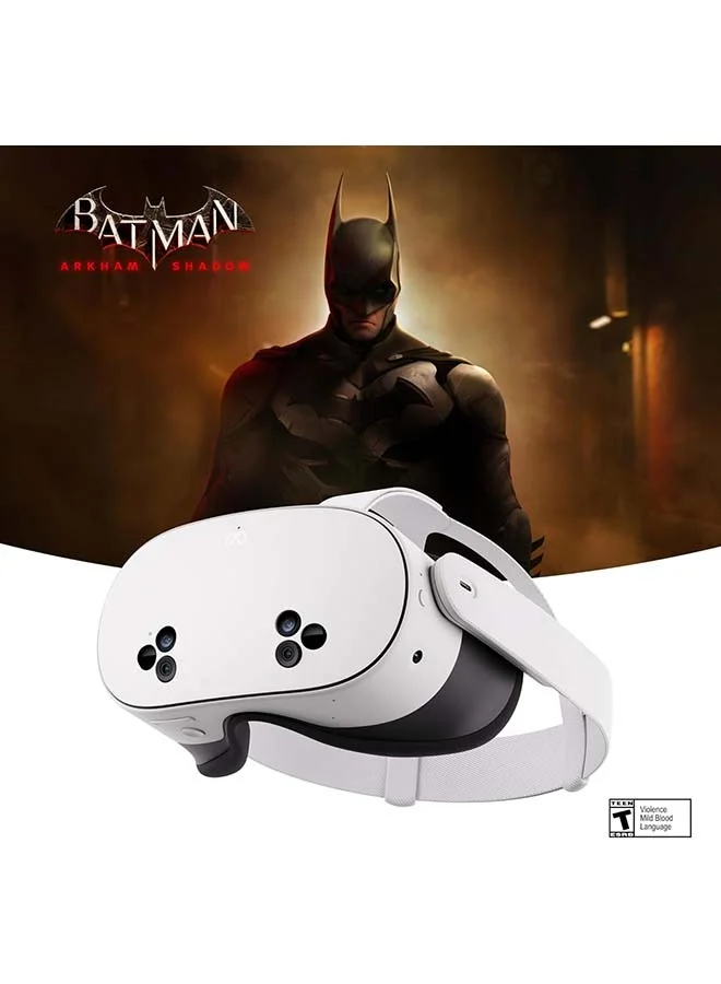 All-in-One Virtual Reality Headset 256GB Premium Immersive Gaming System (White, 256GB) f9xf6