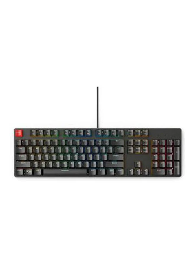 Premium Mechanical Gaming Keyboard Full Size Wired RGB Backlit Hot Swappable Switches (Black, Layout) smkb4