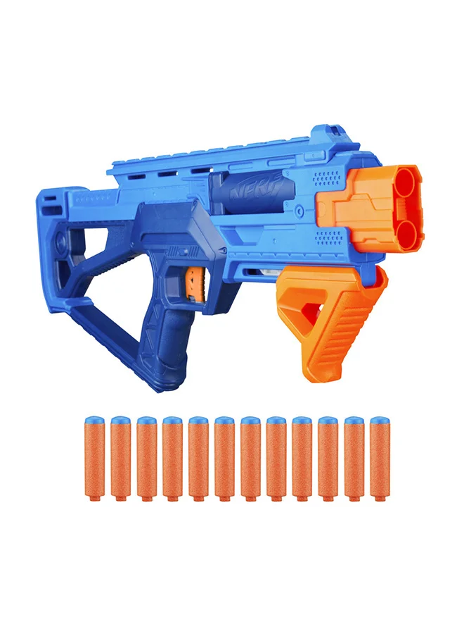 Premium Foam Dart Blaster Set with Pump Action Priming and 12 Official N1 Darts (Kids Toy, 12-Piece Set) 8e6t6