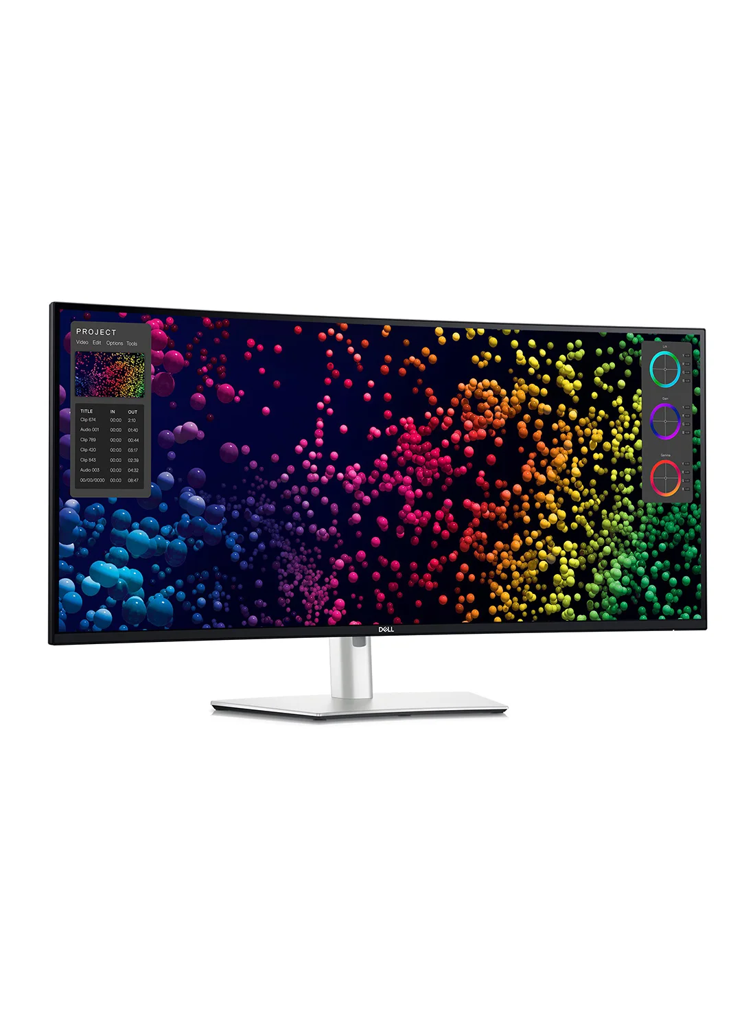 Premium 40-Inch Curved Thunderbolt Hub Monitor 5K WUHD IPS Display 120Hz High-Refresh Professional Desktop Screen (White, 100.8 cm) 0yy3y