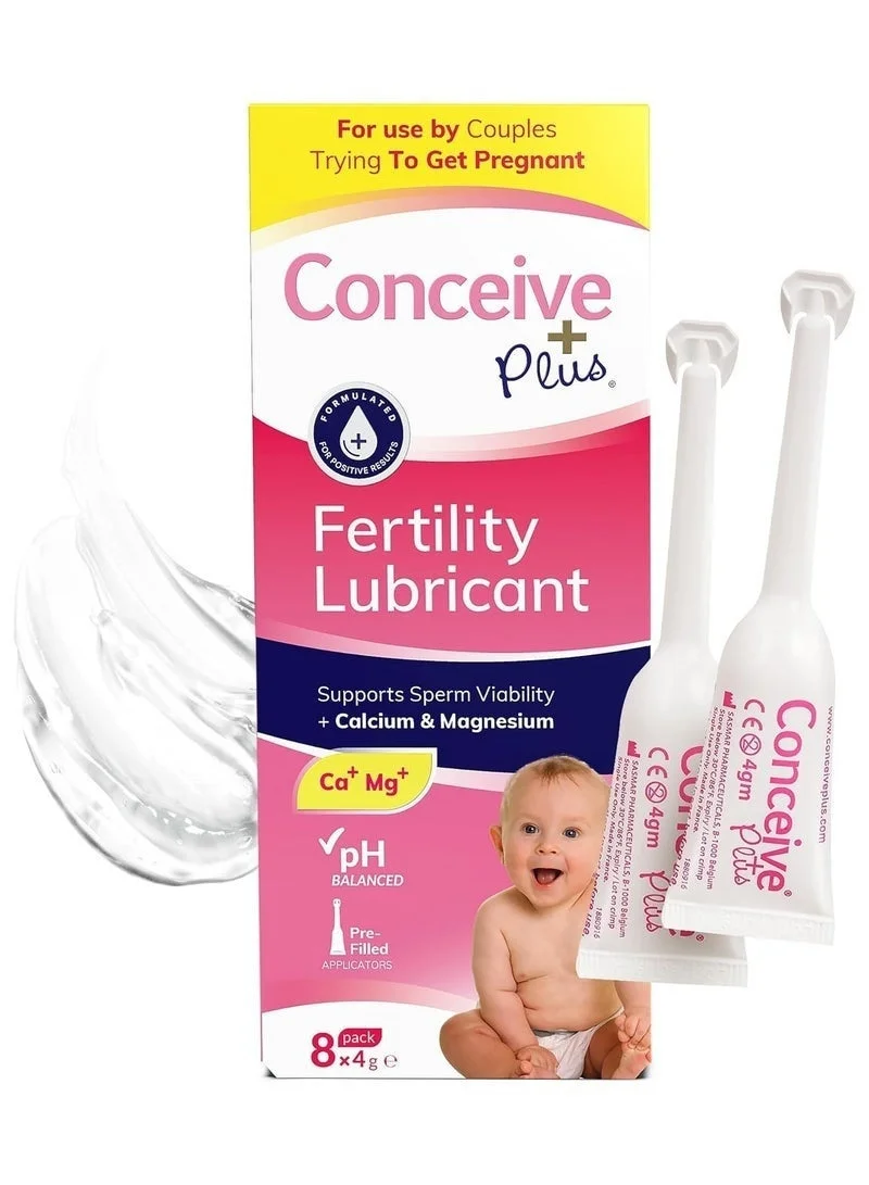 Fertility Lubricant Personal Care Gel for Women Trying to Conceive (8 x 4g Pre-Filled Applicators) ccqh9