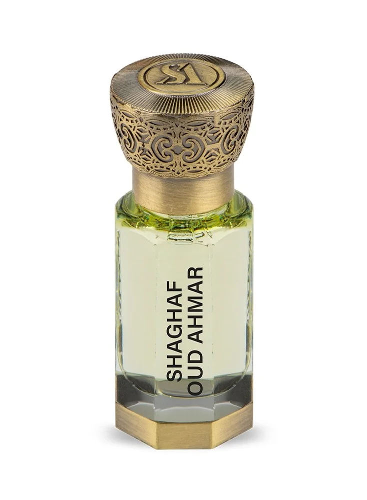 Swiss Arabian Shaghaf Oud Ahmar Concentrated Perfume Oil (Fruity Scent, 12 mL) 9lbey