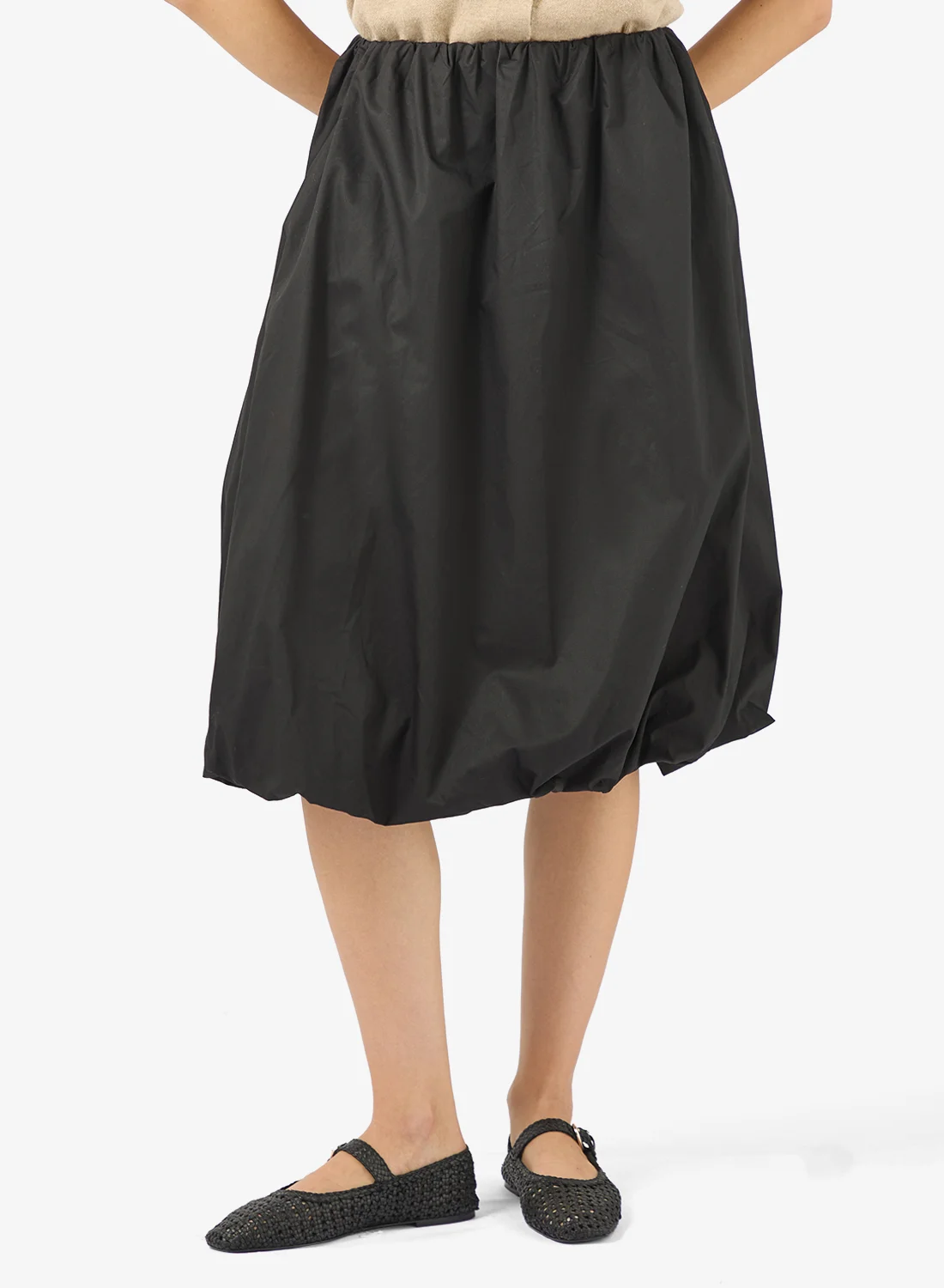 VERO MODA Mid Waist Balloon Skirt Premium Voluminous Silhouette For Women (Size M) 81nhm