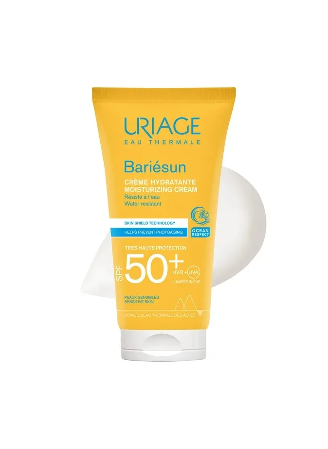 Premium Moisturizing Sunscreen Cream SPF50+ High Protection for Face and Body (50 mL) wmfr6