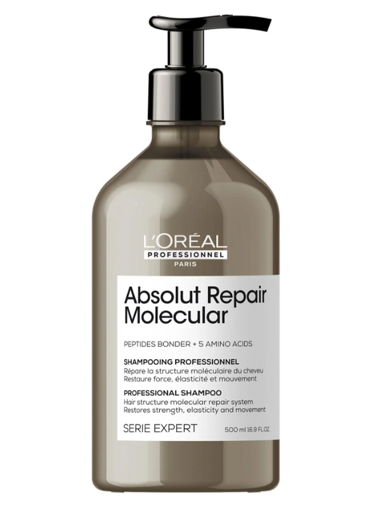 Professional Molecular Repair Shampoo for Damaged Hair (Sulfate-Free, 500 mL) phoqc
