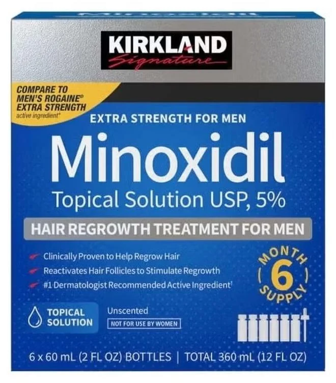 Premium Hair Density Support Solution (6-Piece Set, 360 mL) trfzn