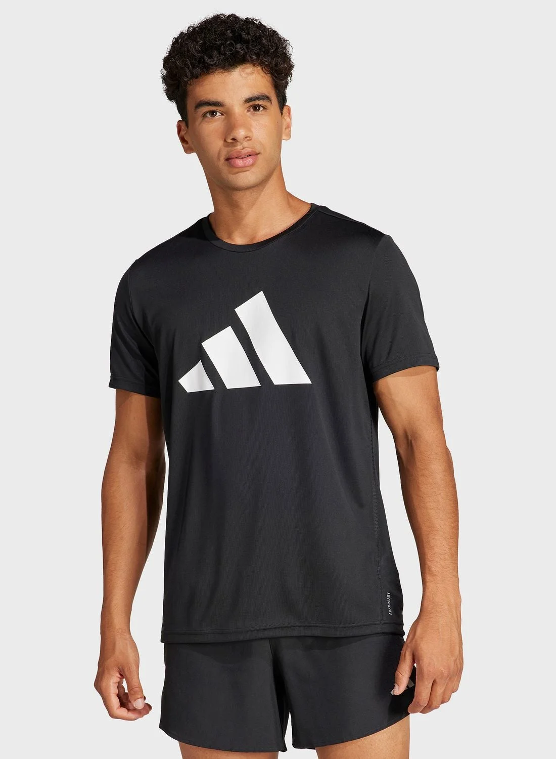 Sport Run It Performance T-Shirt Lightweight Breathable Athletic Top for Men (Black, Large) defwh
