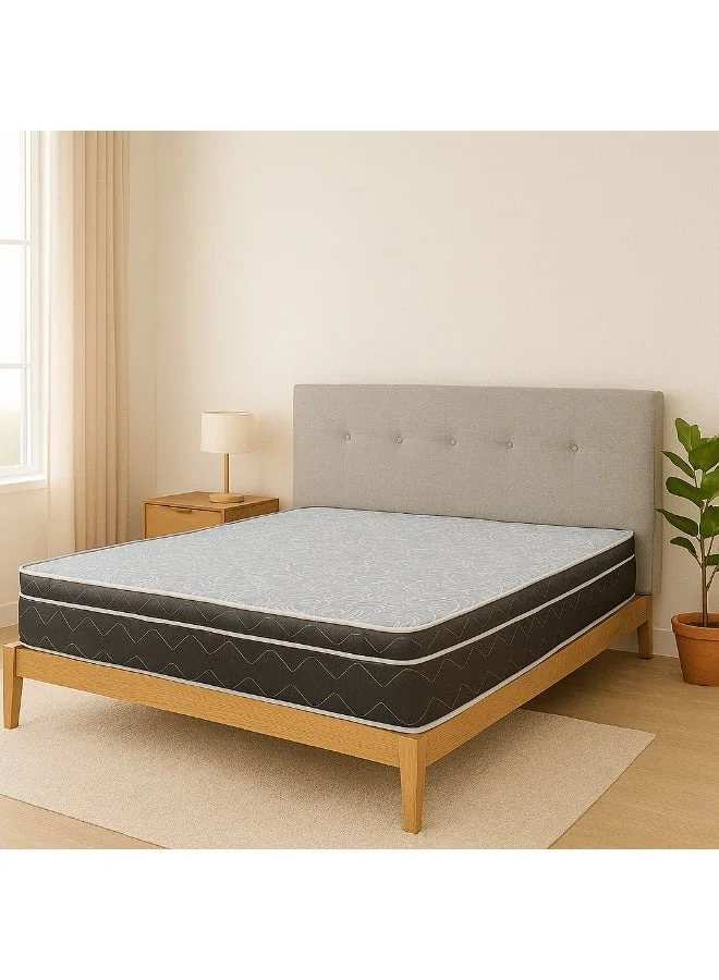 Harmony Home Orthopedic Box Top Mattress Premium Medium-Firm Support with Cooling Cover (180x200 cm, 20 cm Thick) jjwio