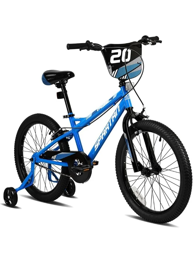 Spartan Kids Bicycle 20-Inch Wheel Single Speed Lightweight Aluminum Frame (Blue, 20-Inch) c5133
