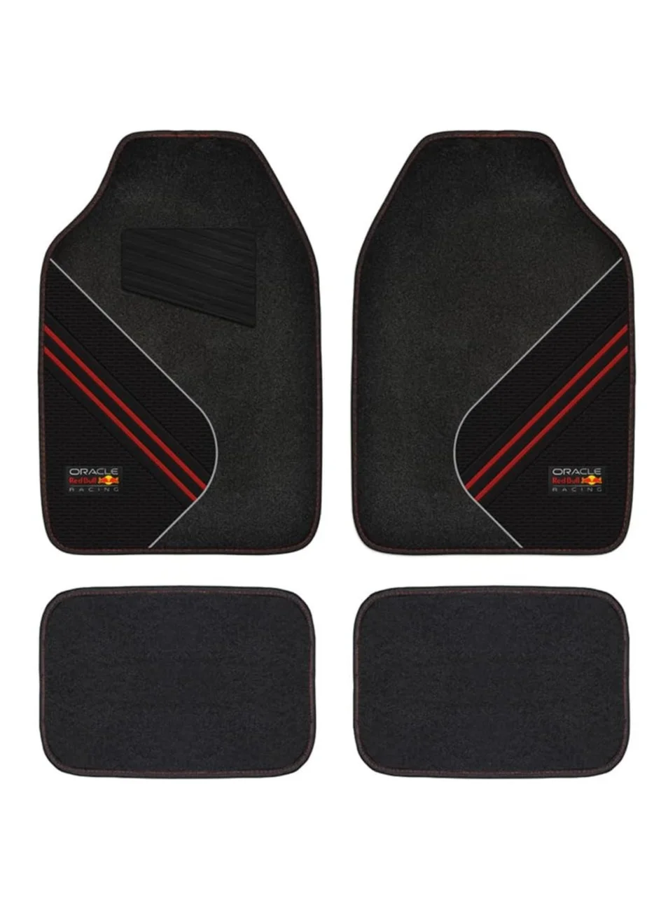 Premium Universal Car Floor Mats Set 4-Piece Heavy-Duty Non-Slip Interior Protection (Black, 4-Piece Set) o1ufg