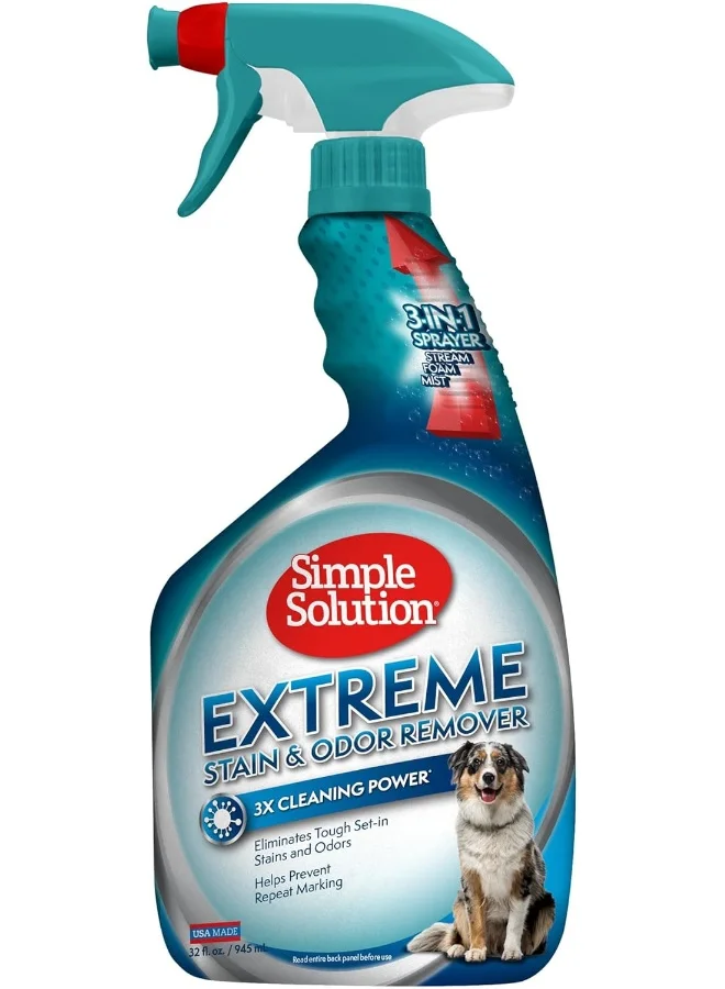 Premium Pet Stain and Odor Remover for Dogs (946 mL) jc3hj