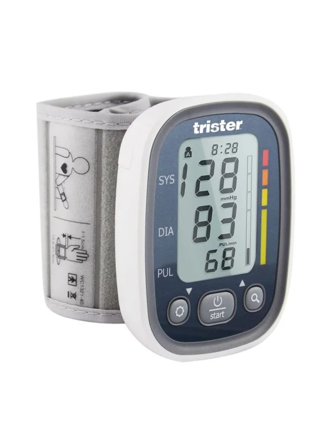 Trister Digital Wrist Blood Pressure Monitor (Premium Automatic Health Tracking Device) e6hwl