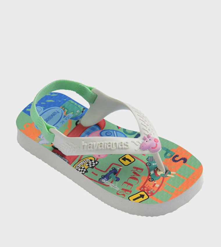 Havaianas Baby Peppa Pig Sandals Premium Rubber Flip Flops for Kids (Pink, 20 EU) 78dsz