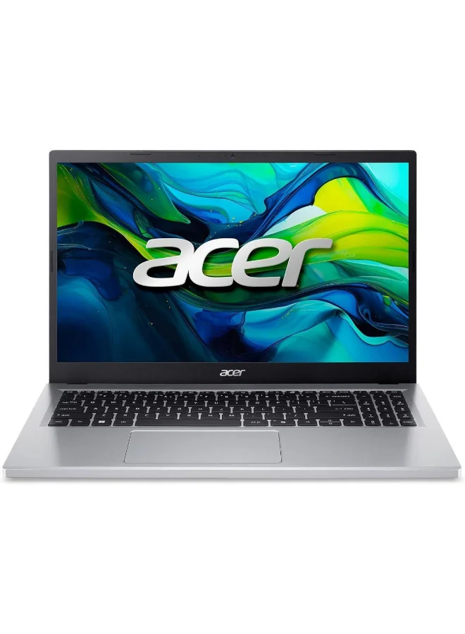 Premium 15.6 Inch Full HD Laptop, Intel Core i3-N305, 8GB RAM, 256GB SSD, Windows 11 Home, Lightweight Portable Computer (Silver, 15.6 Inch) 76ki8
