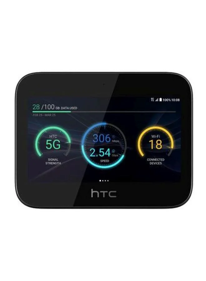 Premium 5G Mobile WiFi Hub Portable Wireless Router (Black, 1 Unit) afgap