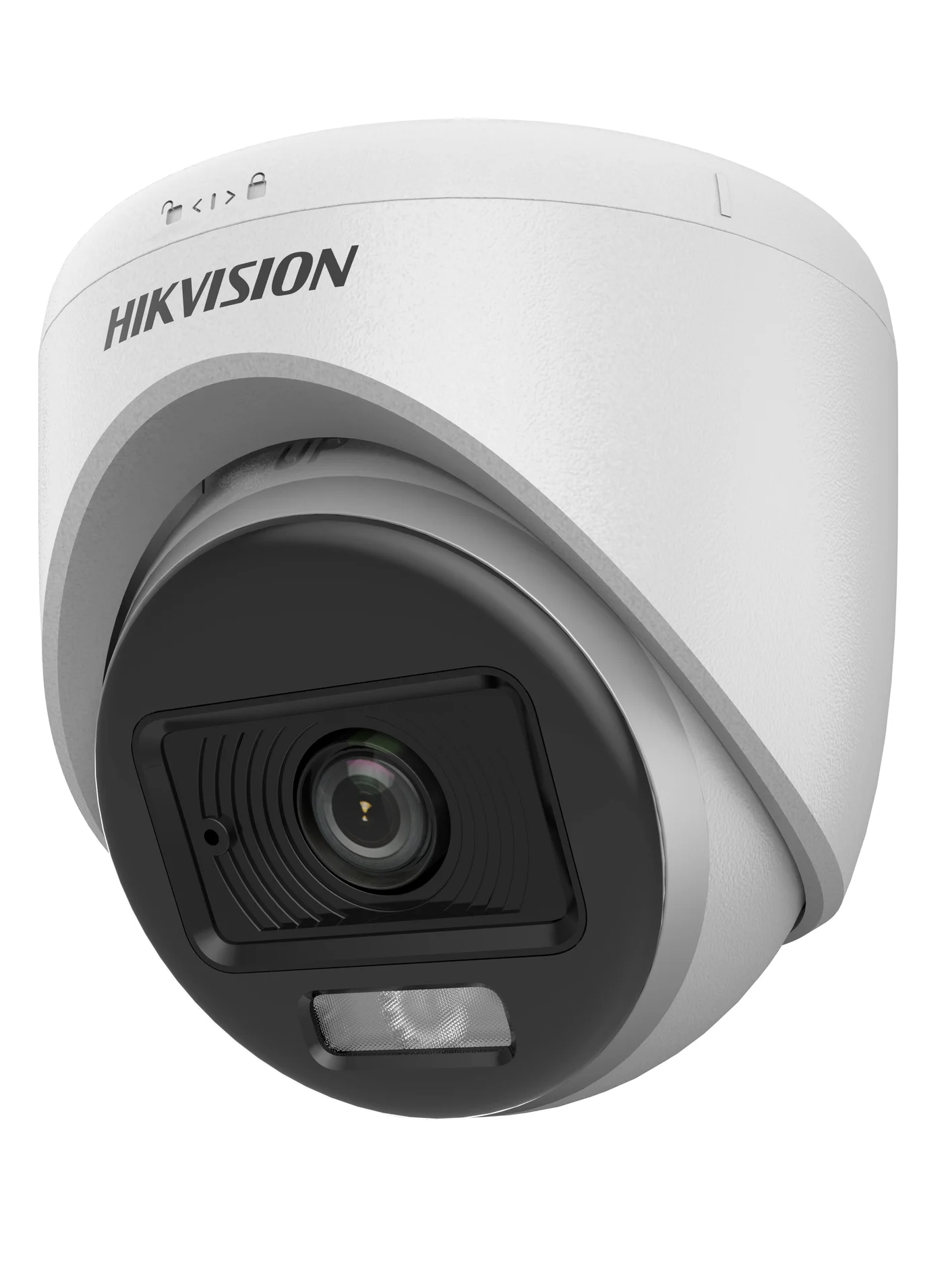 Premium 3K ColorVu Analog Turret Security Camera with 2.8mm Lens and Full-Color Night Vision (White, 5 MP) ckv4v