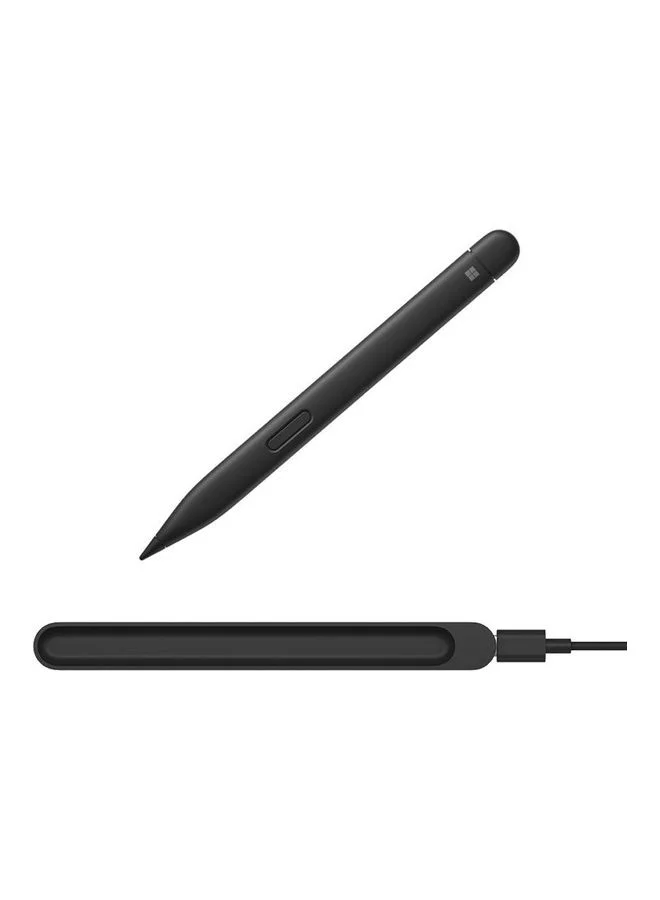 Professional Slim Stylus Pen and Charging Dock Set (Black, 1 Piece) kxvds