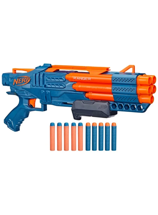 Premium Foam Dart Blaster Toy with 5-Dart Capacity and Tactical Rail for Outdoor Play (1 Unit) bvvs7
