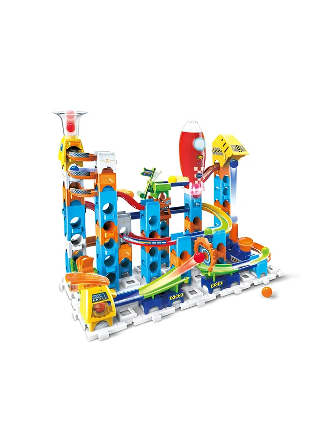 VTech Marble Rush Launch Pad Set STEM Building Toy for Kids (27.9x38x13.3 cm) 6xzak