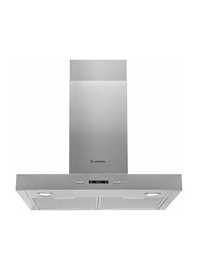 Ariston Wall Mounted Cooker Hood with Carbon Filter Premium Inox Finish (60 cm) j5fkw