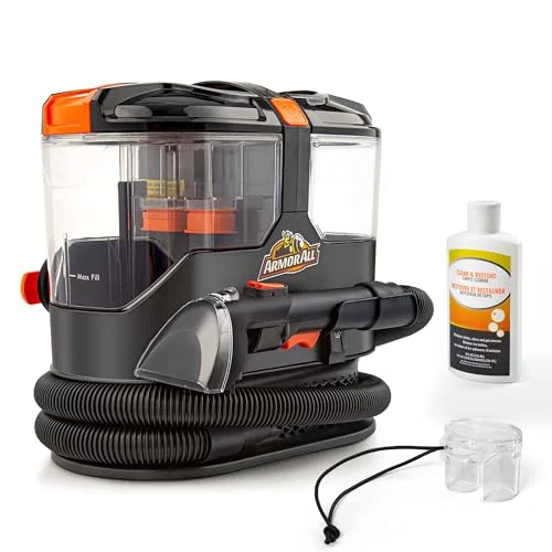 Portable Car Upholstery Spot Cleaner 7 Amp High-Power Vacuum for Carpet and Interior Stain Removal (1 Unit) 5v3f8