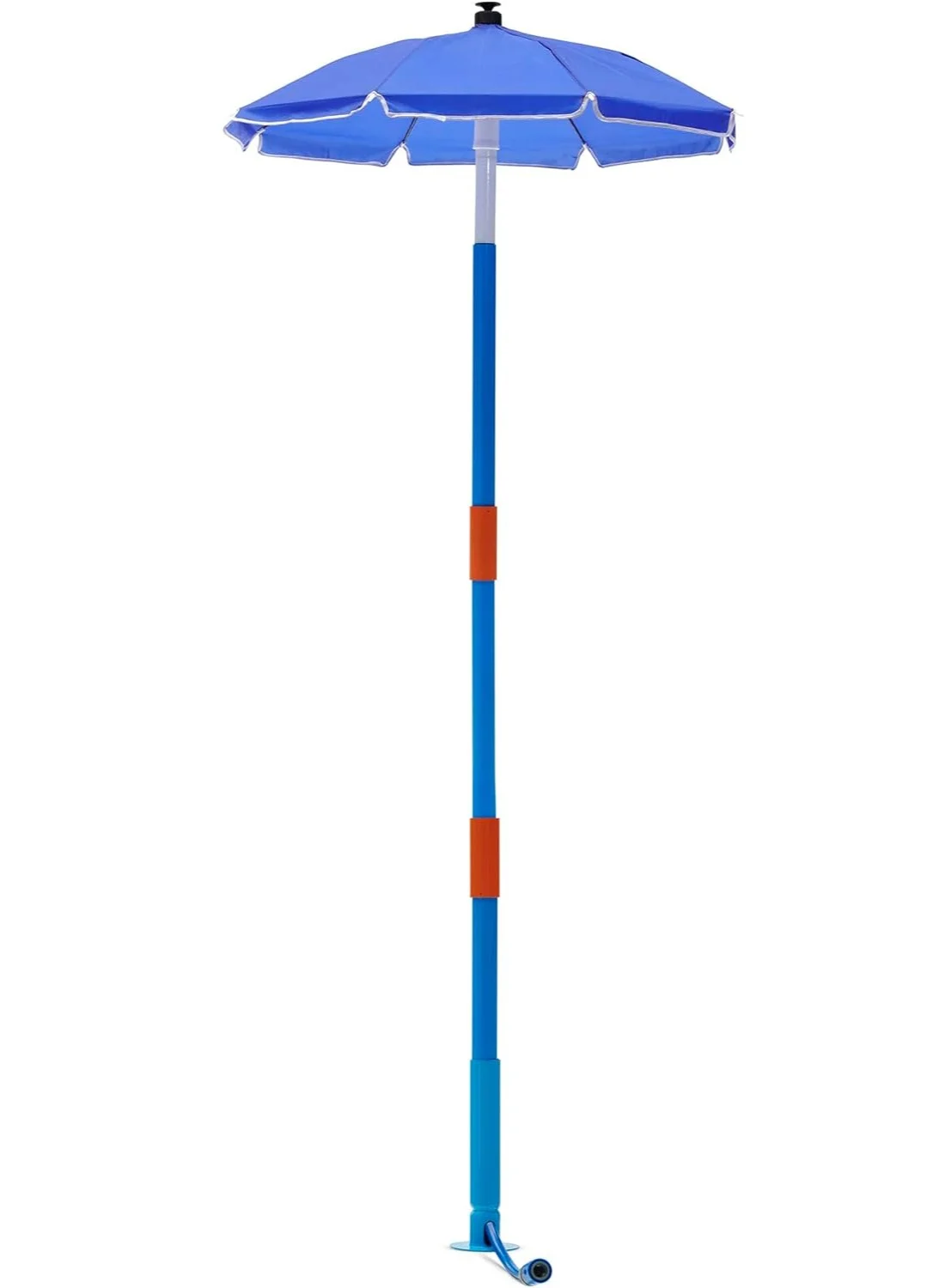 Premium Water Park Umbrella Fountain Spray Feature for Outdoor Play (Blue, 150 cm) p97c7