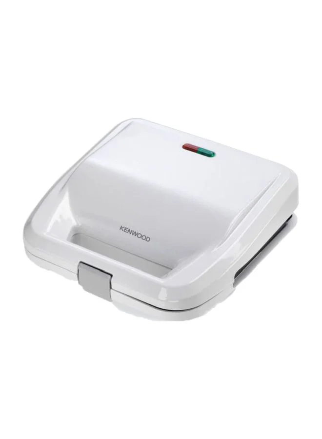 Premium 2-in-1 Sandwich Maker 750W Electric Toaster Press (White, 2 Slices) avy5y
