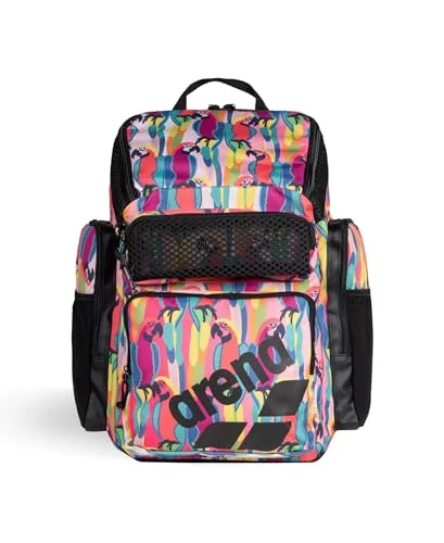 Premium Multisport Training Backpack Large Capacity Gym Rucksack for Swimmers and Athletes (Tropical Delight, 45 Liters) gpczp