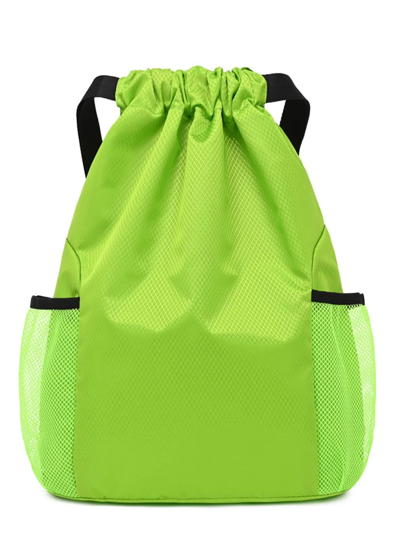 SYOSI Sports Gym Bag Drawstring Waterproof Backpack Premium Oxford Fabric for Men and Women (40x48cm) nr8z1