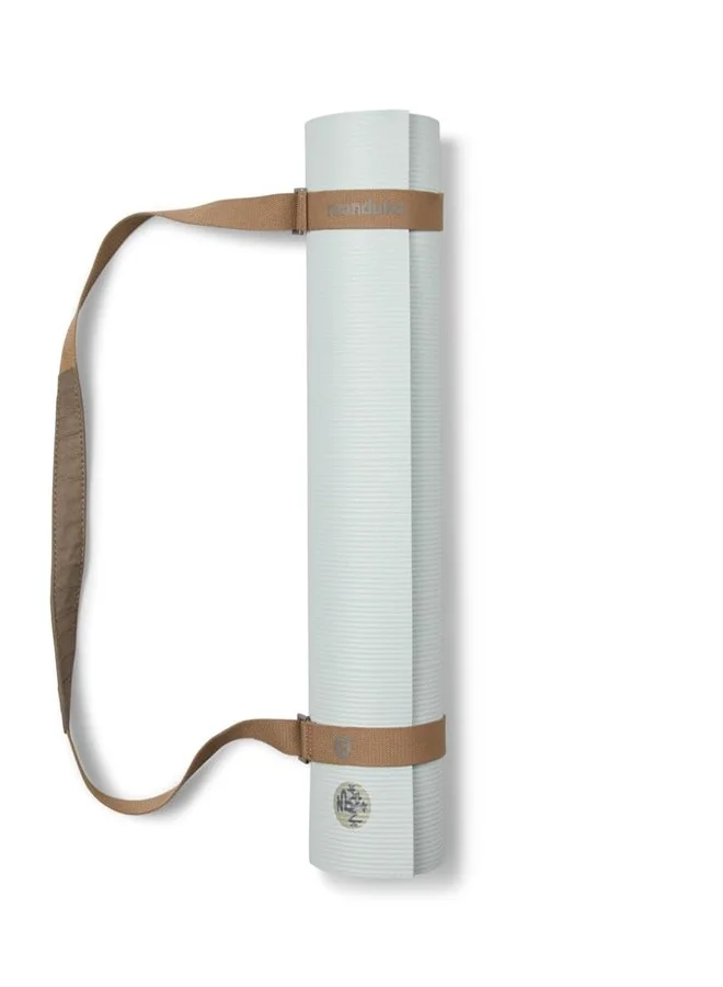 Premium Yoga Mat Carrier Strap Eco-Friendly Cotton Hands-Free Adjustable Sling for All Mat Sizes (Lions Mane, 173 cm x 4 cm) 0vwhv