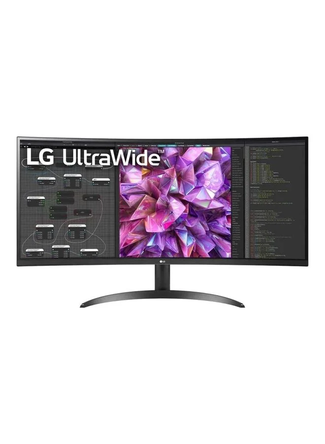 Ultra-HD 34 Inch Curved UltraWide QHD IPS Monitor 21:9 Aspect Ratio (Black, 34 Inch) pw2s0