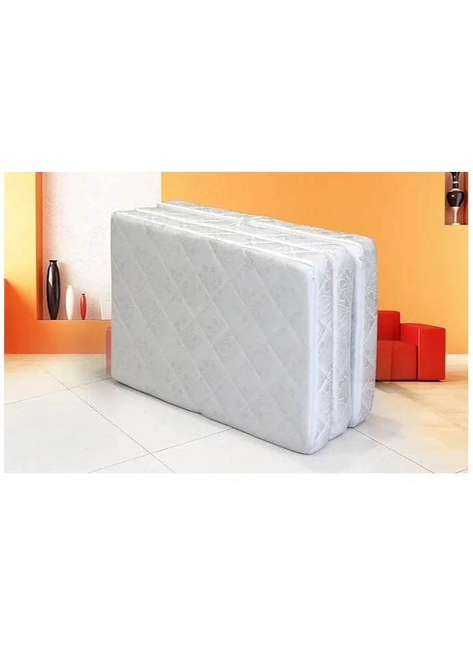 Comfy Folding Mattress Premium Orthopedic Support Foam (White, 180 x 90 x 7 cm) 11yax