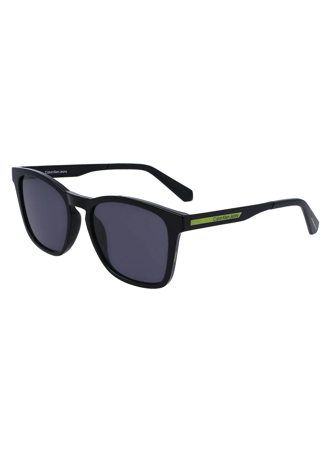 Premium Bio-Injected Rectangle Sunglasses for Men and Women (Black, 53mm) mcvkg