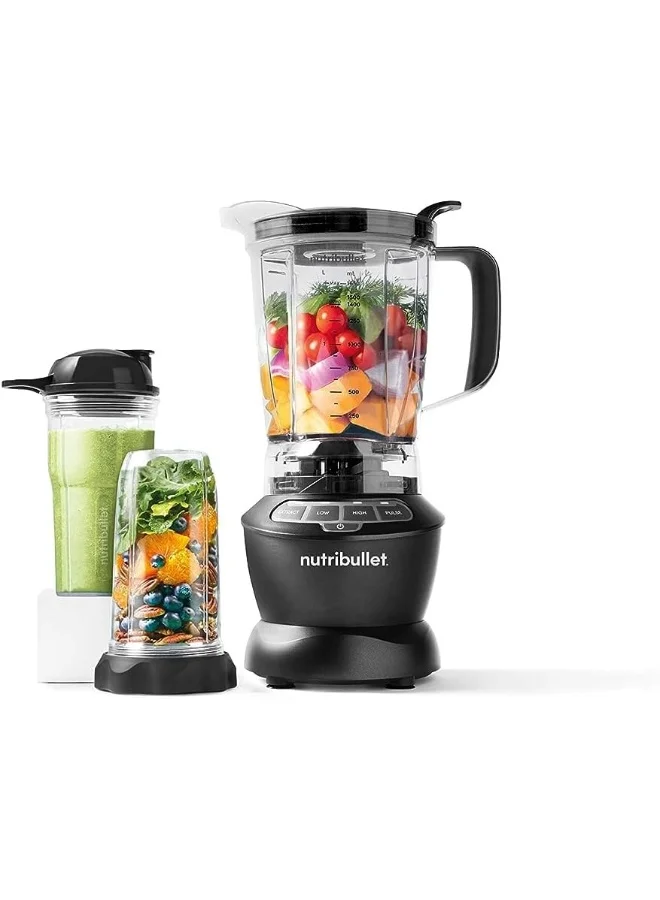 Premium High-Speed Kitchen Blender 1000W Professional Food Processor (Dark Grey, 7-Piece Set) 81tdb