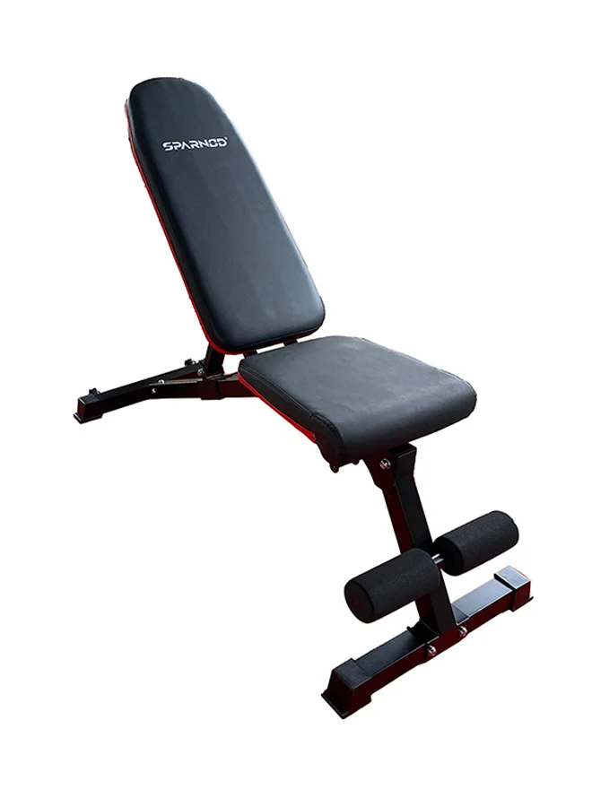 Sparnod Fitness Multifunction Adjustable Weight Bench Heavy Duty Steel (Flat, Incline, Decline) 300 kg Capacity sap5x