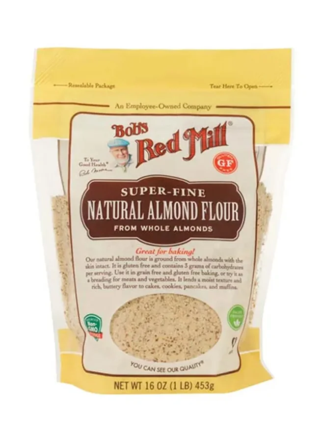 Premium Super Fine Almond Flour (454 g) - Gluten-Free Baking Ingredient for Healthy Cooking 0c9g5
