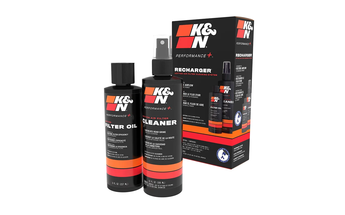 Premium Air Filter Cleaning and Maintenance Kit (Blue Oil, 355 mL) 70mfg
