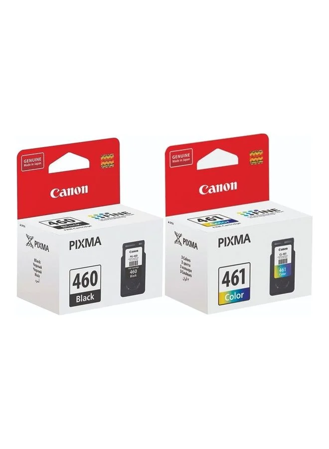 Premium Ink Cartridge Set for Printers (Black and Colour, 2-Pack) q6zd3