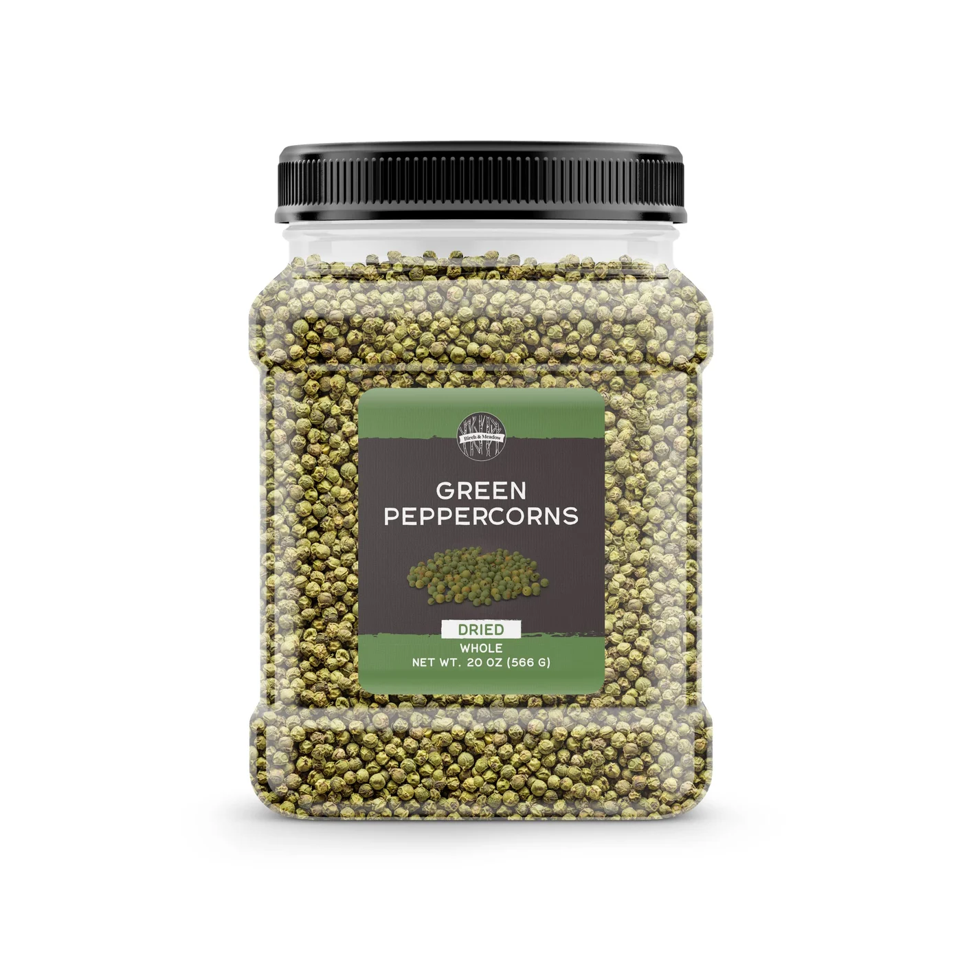 Birch & Meadow Premium Whole Dried Green Peppercorns (Green, 56.7 kg) iqqbf