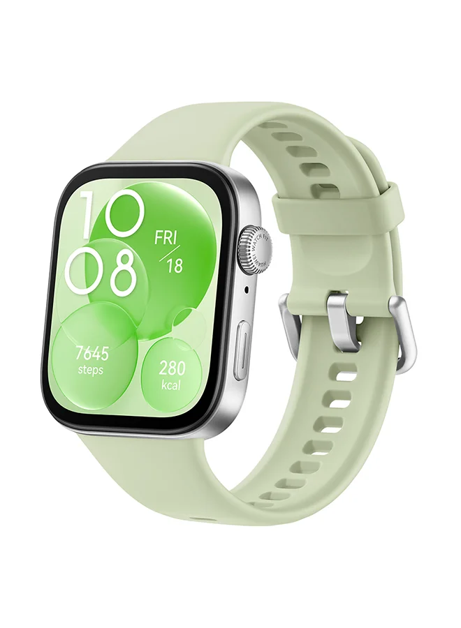 Smart Fit 3 Smartwatch 1.82 Inch AMOLED Display Fitness Tracker with Health Monitoring (Green, 4.6 cm) 1kf40