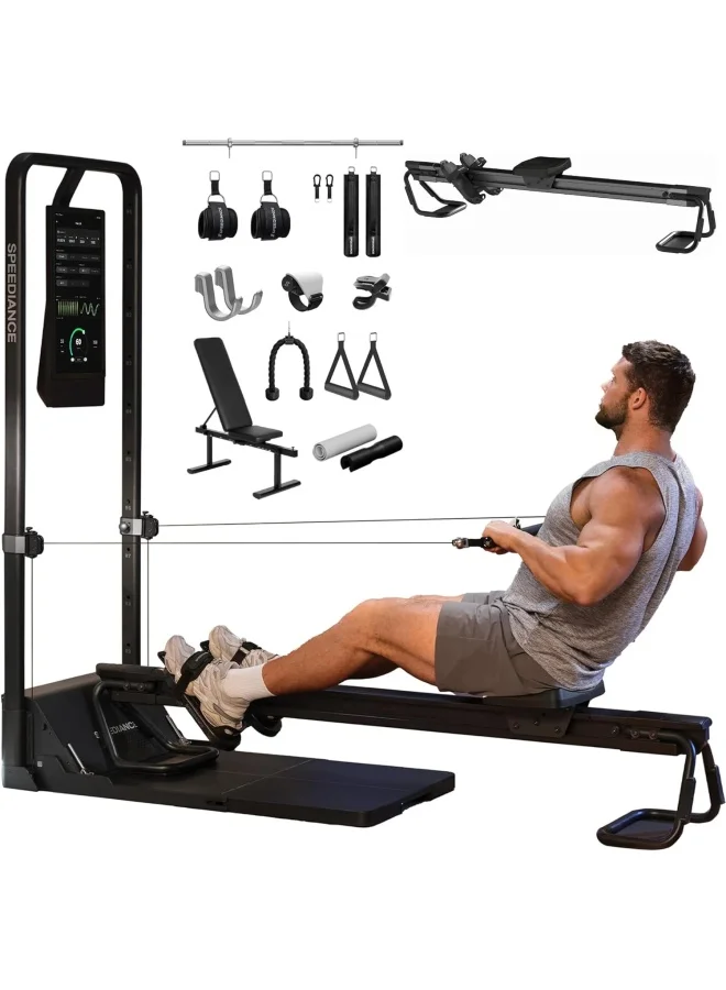 Gym Monster 2 Smart Home Gym AI-Powered Multi-Functional Strength Training Station (Aluminum, Unisex) hfctt