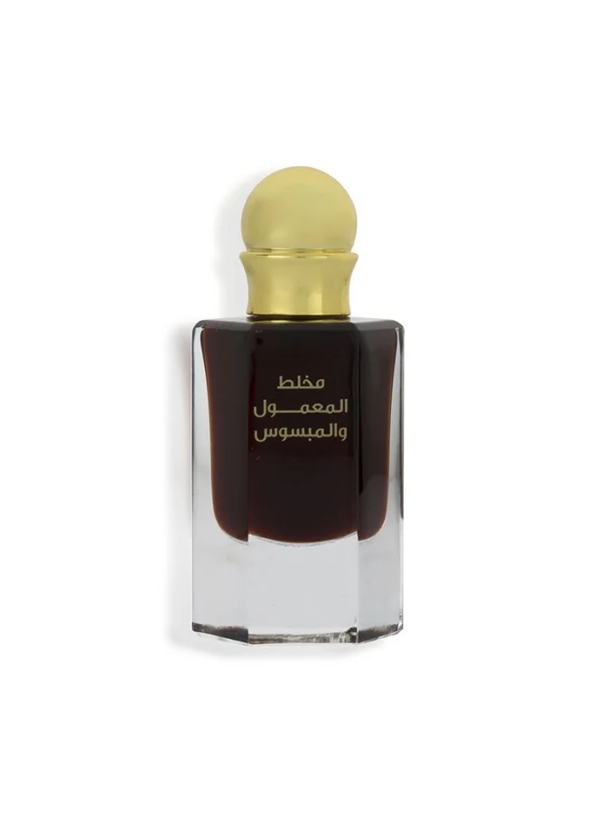 Al Majed Oud Mukhallat Al Maamoul and Al Mabsous Perfume Oil (Premium Oriental Fragrance, 60 mL) as4i0