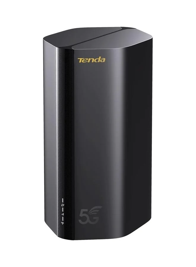 Tenda AX1800 Wi-Fi 6 5G NR Router High-Speed Wireless Internet Gateway (Black, 1 Unit) psqso