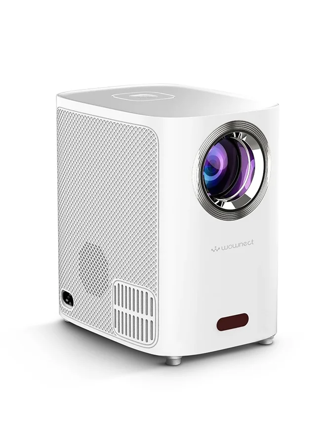 Wownect Smart Mini Android Projector 5500 Lumens 1080P Portable Home Cinema (150-inch Display, Bluetooth, WiFi, Android 9.0) fu510