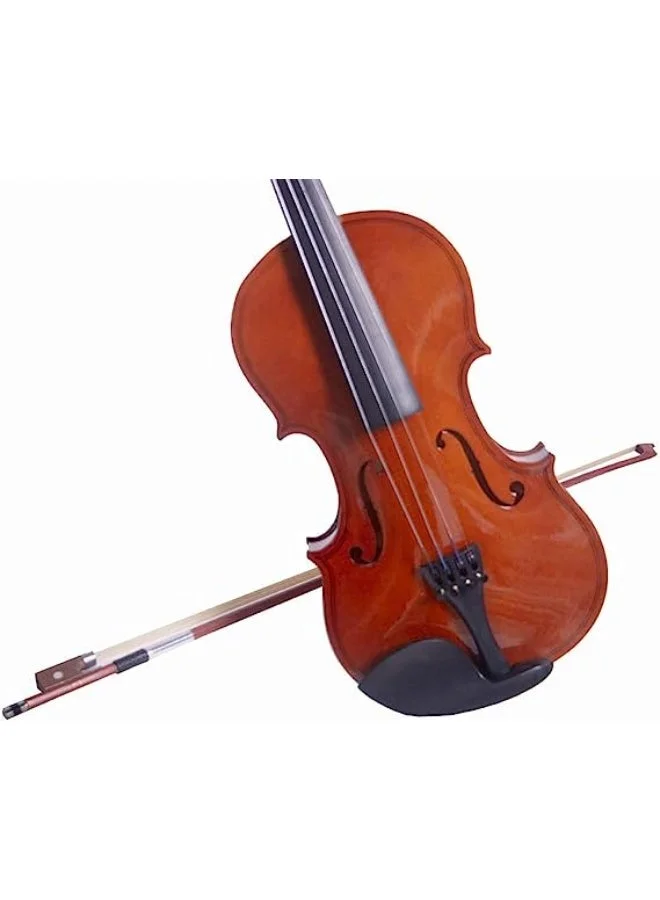 Megarya 4/4 Full Size Violin Starter Kit Solid Wood Orchestral Instrument Set with Digital Tuner and Padded Case (4/4 Size) 1bpfy
